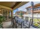 Outdoor patio space perfect for dining, entertaining, and enjoying the outdoors at 19407 E Radcliff Pl, Aurora, CO 80015