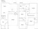 Detailed floor plan showcasing the home's layout, including the kitchen, bedrooms, and living spaces at 10976 Snowdon St, Parker, CO 80134