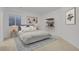 Bright bedroom with a comfortable bed and decorative wall art at 2775 S Jebel Way, Aurora, CO 80013