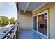 Enjoy a lovely outdoor space on this balcony with access via sliding glass door at 800 N Pearl St # 303, Denver, CO 80203