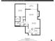Layout of the home, showcasing its rooms and overall structure at 800 N Pearl St # 303, Denver, CO 80203