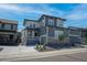 Charming two-story home with a two-car garage and beautifully landscaped front yard at 74 Lullaby Ln, Castle Rock, CO 80109