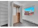 Well-organized walk-in closet with custom shelving and ample storage space at 3132 Umatilla St # B, Denver, CO 80211