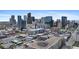 Incredible aerial view of the city skyline from this neighborhood's fantastic central location at 2325 Walnut St # 4, Denver, CO 80205