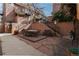 Inviting outdoor space featuring patio seating, stone pavers, and lush landscaping at 999 N Emerson St # 9, Denver, CO 80218