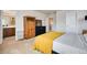 Main bedroom with neutral tones, carpet flooring and an ensuite bathroom at 16470 Mountain Flax Dr, Monument, CO 80132