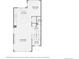 Main floorplan showing kitchen, dining area, living room, foyer, stairs and bathroom at 15576 W Washburn Cir, Lakewood, CO 80228