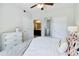 Bright bedroom with walk in closet and ensuite bathroom at 7440 S Blackhawk St # 14-103, Englewood, CO 80112