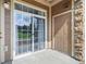 A ground floor patio with sliding glass doors at 7440 S Blackhawk St # 14-103, Englewood, CO 80112