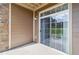 A patio with sliding glass doors and siding at 7440 S Blackhawk St # 14-103, Englewood, CO 80112