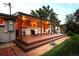 Charming backyard deck area with comfortable seating, ideal for outdoor relaxation and entertaining at 6243 S Elati St, Littleton, CO 80120