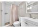 Bathroom featuring shower and vanity at 860 Waite Dr, Boulder, CO 80303