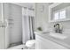 Bathroom featuring shower and vanity at 860 Waite Dr, Boulder, CO 80303