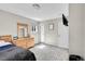 Bedroom with natural light, neutral walls, and a ceiling fan at 860 Waite Dr, Boulder, CO 80303