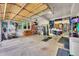 Bright and spacious garage featuring storage solutions and a well-maintained floor at 24965 E Roxbury Pl, Aurora, CO 80016