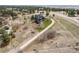 Stunning aerial view of property showcasing the home's location and surrounding landscape at 5602 Silver Bluff Ct, Parker, CO 80134