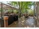 Spacious backyard deck with outdoor dining and barbecue area, ideal for entertaining and relaxing at 16158 Whitestone Dr, Parker, CO 80134
