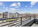 Panoramic views from the balcony overlooking the neighborhood at 1299 Osceola St, Denver, CO 80204