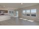 A view of the open concept living and dining area at 814 N Bently St, Watkins, CO 80137