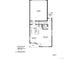 Detailed main level floor plan showing the kitchen, dining room, great room, and garage layout at 814 N Bently St, Watkins, CO 80137