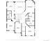 Upper level floor plan with bedrooms, bathrooms, and hall spaces at 4307 Lilly Gulch Trl, Castle Rock, CO 80109