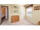 Neutral bedroom with an accent dresser, a window for natural light, and carpet flooring at 3259 W 111Th Drive, Westminster, CO 80031
