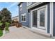 The backyard has a concrete patio area offering a great space for outdoor furniture and potted plants at 5453 S Quatar Ct, Aurora, CO 80015
