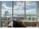 Stunning city view from the living room, showcasing urban and natural landscapes at 4200 W 17Th Ave # 625, Denver, CO 80204