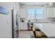 The kitchen area features a large center island, and modern stainless steel appliances at 2282 Old Rail Way, Superior, CO 80027