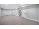 Spacious basement with carpet, recessed lighting, and white trim at 3000 S Jackson St, Denver, CO 80210