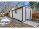 Backyard shed offers plenty of additional storage at 3000 S Jackson St, Denver, CO 80210