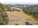 Scenic property with rolling hills, pasture, scattered trees, fencing, and homes in the distance at 21849 Cabrini Blvd, Golden, CO 80401