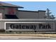 Gateway Park sign with Five Guys restaurant in the background at 20451 Kelly Pl, Denver, CO 80249