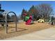 Community playground features a variety of play structures for children to enjoy outdoors at 20451 Kelly Pl, Denver, CO 80249