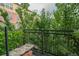 View from the balcony, furnished with a comfortable bench and decorative accents at 13456 Via Varra # 225, Broomfield, CO 80020