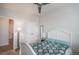 Bright bedroom with carpet flooring and a ceiling fan at 13456 Via Varra # 225, Broomfield, CO 80020