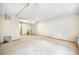 Expansive basement featuring carpet and track lighting at 510 Silhouette Way, Monument, CO 80132