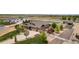 Aerial view of home with a well-manicured lawn and fenced perimeter at 10653 E 163Rd Ct, Brighton, CO 80602