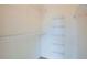 Walk in closet with white wire shelving at 7493 S Quail Cir # 928, Littleton, CO 80127