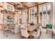 Clubhouse dining room has many windows and a lovely chandelier at 7493 S Quail Cir # 928, Littleton, CO 80127