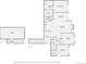 Upstairs floor plan showing main bedroom and bathroom at 7493 S Quail Cir # 928, Littleton, CO 80127