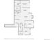 Detailed floor plan showcasing the layout and dimensions of the home's two floors at 7493 S Quail Cir # 928, Littleton, CO 80127