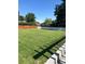 Expansive backyard showcasing lush lawn and a wooden privacy fence at 3270 Depew St, Wheat Ridge, CO 80212