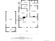 Floor plan of the upper level featuring a kitchen, living room, bedrooms, and bathrooms at 3270 Depew St, Wheat Ridge, CO 80212