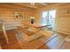 Unique log dining furniture that enhances the rustic charm of this home, perfect for Gathering gatherings at 13525 Woodmoor West Dr, Larkspur, CO 80118