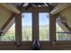 Beautiful view of the landscape framed by mounted animal decor at 13525 Woodmoor West Dr, Larkspur, CO 80118