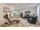 Bright living room boasts stylish furnishings and an open layout, creating an inviting and modern space at 3376 Jasmine St, Denver, CO 80207