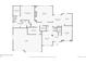 Detailed floor plan of the main level of this charming residence at 426 Buena Vista Rd, Golden, CO 80401