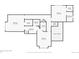 Detailed floor plan of the second level of this charming residence at 426 Buena Vista Rd, Golden, CO 80401