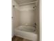 White tub with shower head at 804 Summer Hawk Dr # 5105, Longmont, CO 80504